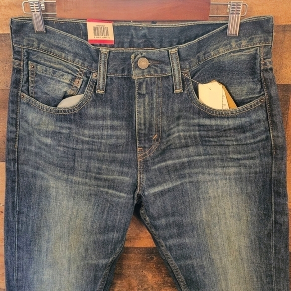 New Levi's 527 Slim Bootcut Jeans sz 31 x 34 - Picture 3 of 11